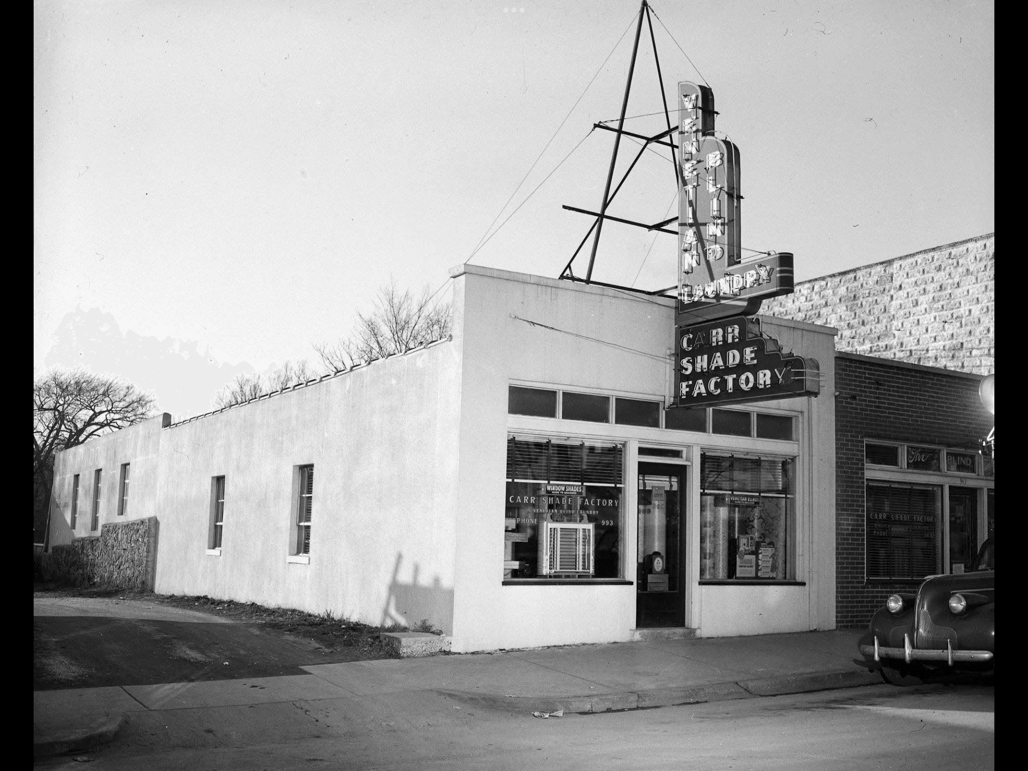 Carr Shade Factory building