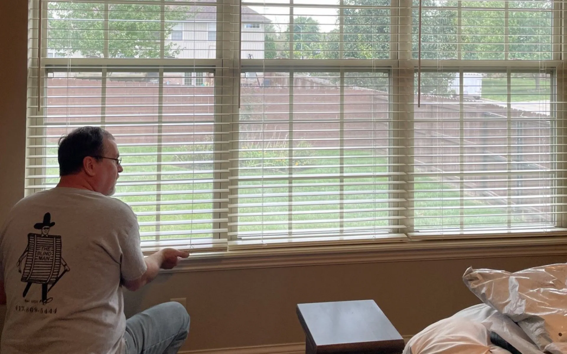 The blind man hero image of various window treatments 0