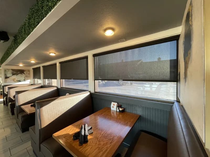 Window treatment installation project